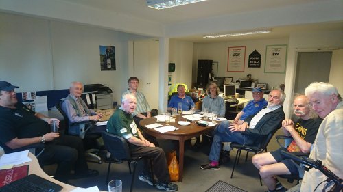 Branch meeting at Portobello Brewery